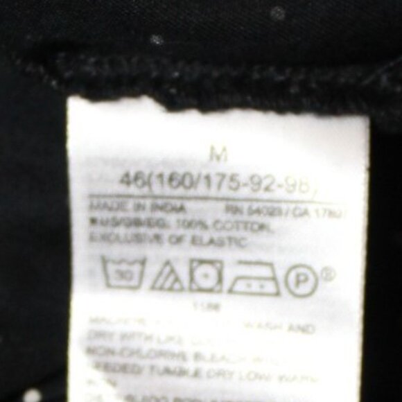 SALE! GAP Smocked Puff Sleeve Mini Black Dots Elastic Top Black M Medium EUC - Picture 12 of 13